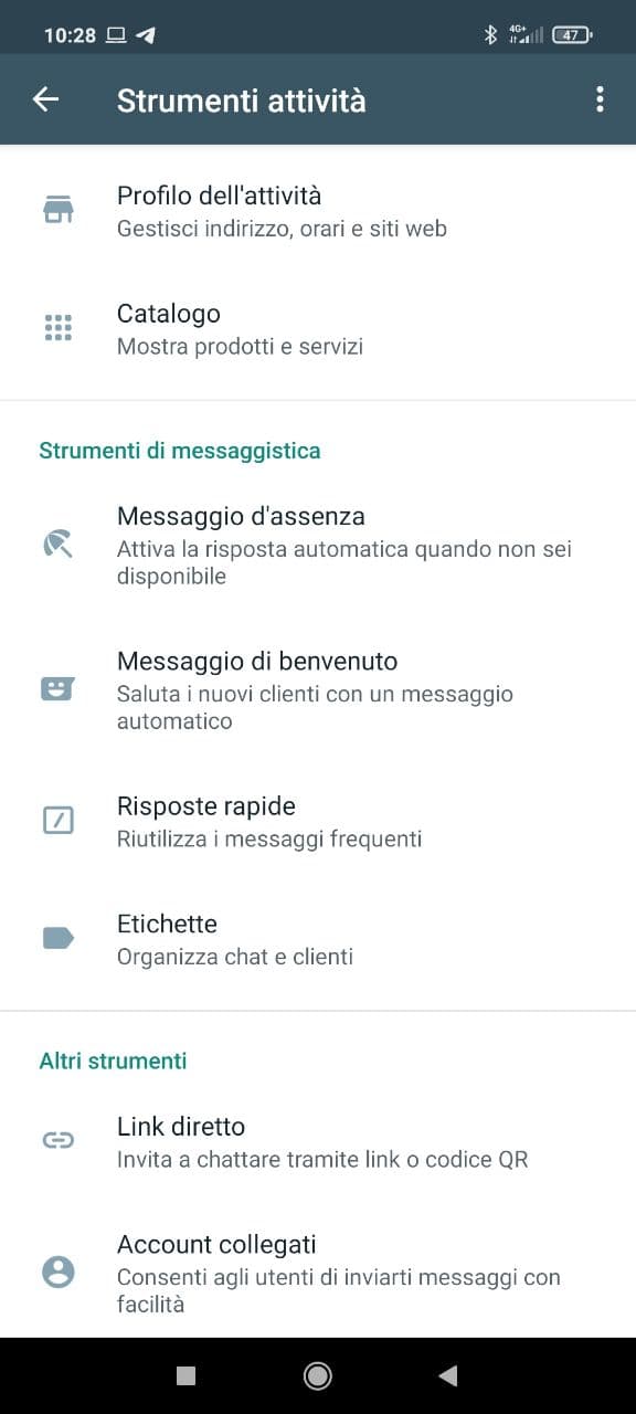 store whatsapp business